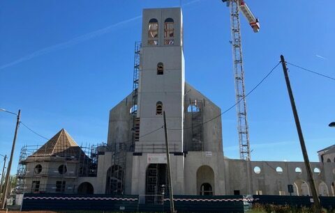Saint-Colomban : le chantier du centre culturel